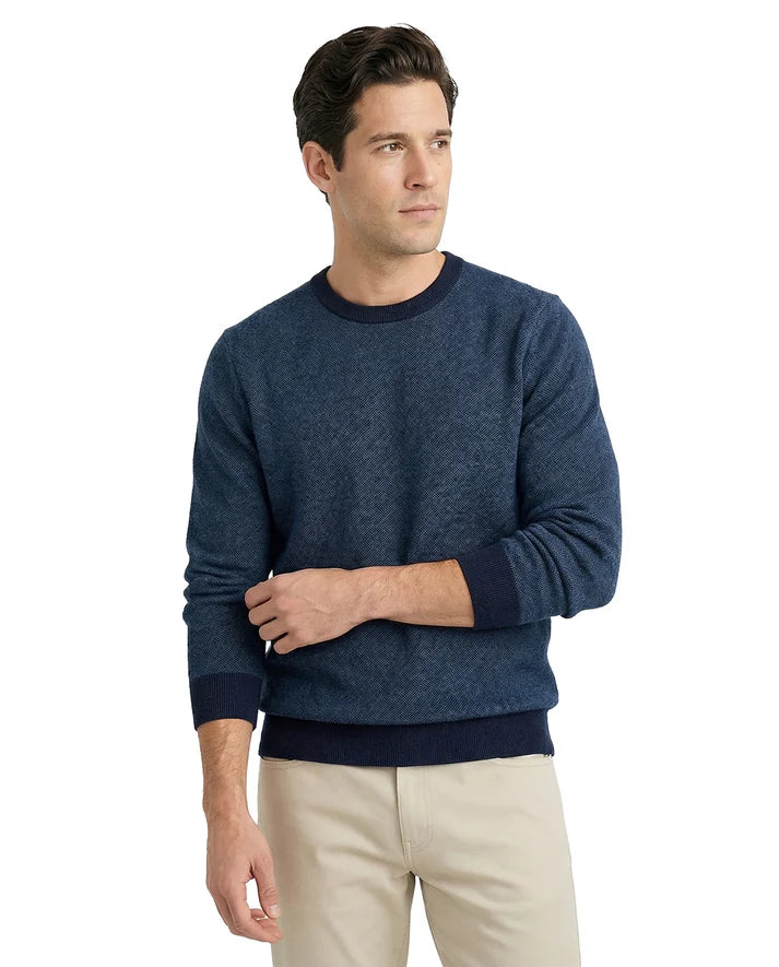 12gg Merino Crew Sweater - Indigo