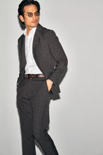 Load image into Gallery viewer, Watson Suit Pant - Chocolate Gun Check