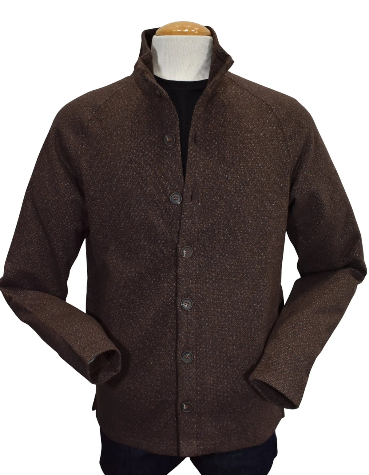 Coffee Button Cardigan