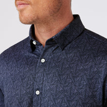 Load image into Gallery viewer, Halyard Short Sleeve - Coastal Fjord Coffee Leaves