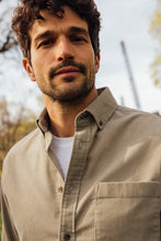 Load image into Gallery viewer, Jackson Corduroy Shirt - Khaki Solid