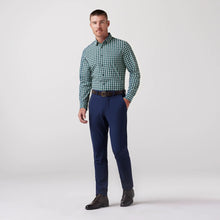 Load image into Gallery viewer, Leeward Dress Shirt - Hunter Green Dylan Plaid