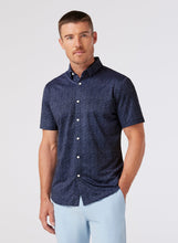 Load image into Gallery viewer, Halyard Short Sleeve - Coastal Fjord Coffee Leaves