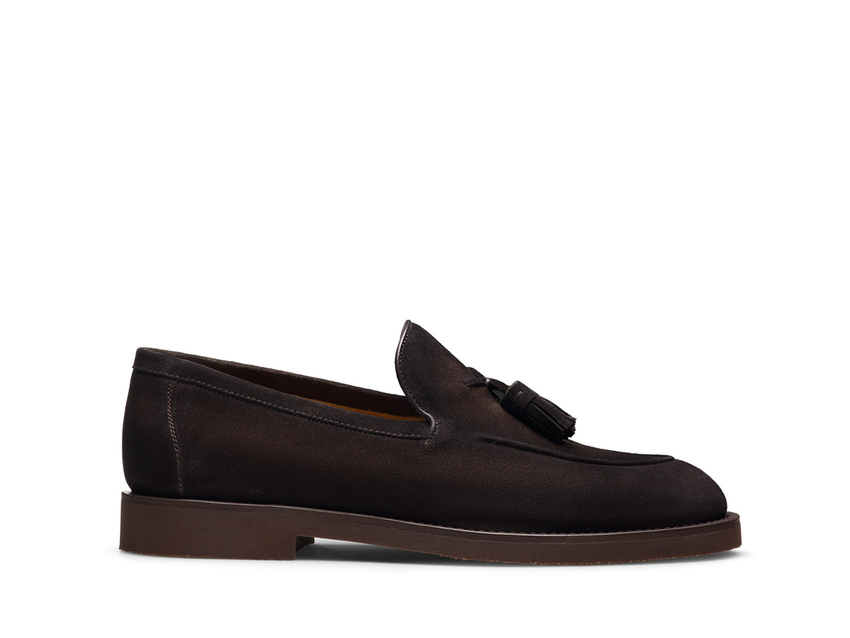 Cervan Tassel - Brown Suede