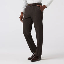 Load image into Gallery viewer, Watson Suit Pant - Chocolate Gun Check