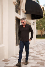 Load image into Gallery viewer, Origin Pique Long Sleeve - Black