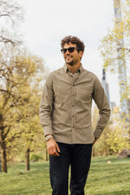 Load image into Gallery viewer, Jackson Corduroy Shirt - Khaki Solid