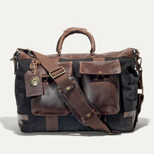 Load image into Gallery viewer, Canvas & Leather Travel Duffle