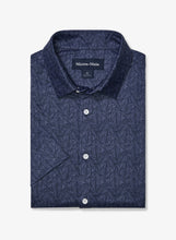 Load image into Gallery viewer, Halyard Short Sleeve - Coastal Fjord Coffee Leaves