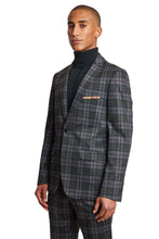 Load image into Gallery viewer, Ashton - Forest Charcoal Check Knit