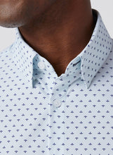 Load image into Gallery viewer, Leeward Dress Shirt - Sky Dotted Leaf