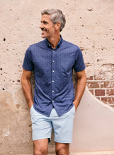 Load image into Gallery viewer, Halyard Short Sleeve - Coastal Fjord Coffee Leaves