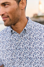 Load image into Gallery viewer, Halyard Polo - White Foliage