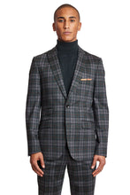 Load image into Gallery viewer, Ashton - Forest Charcoal Check Knit
