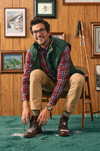 Load image into Gallery viewer, City Flannel Twill - Garnet Thomas Plaid