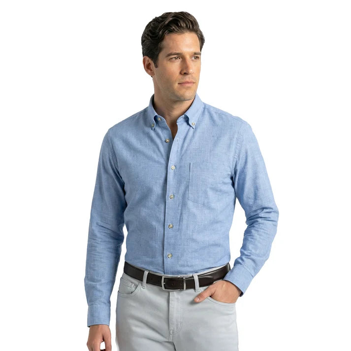 The Chambray Shirt - Sky