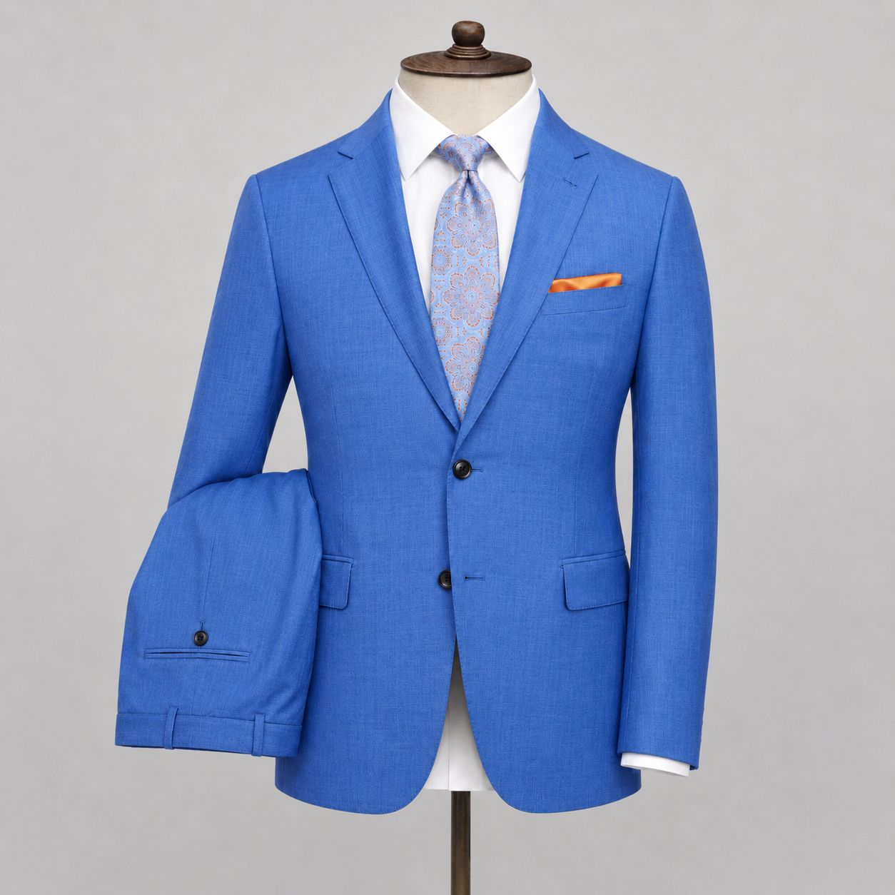 Bermuda Blue Ultra Motion Suit Jacket by Trivento