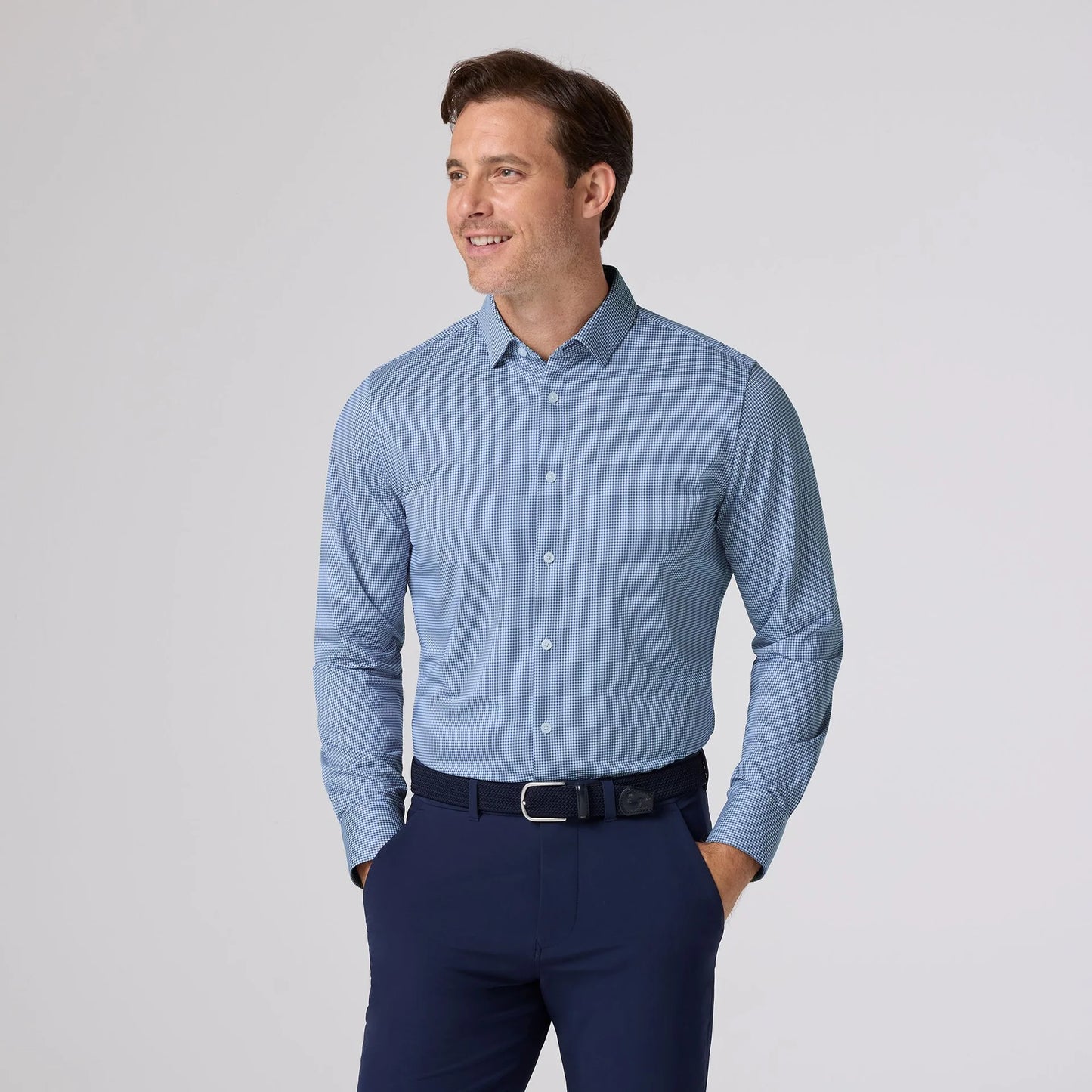 LS Navy Peter Gingham