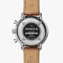 Load image into Gallery viewer, The Canfield 43mm Chrono - Dark Cognac