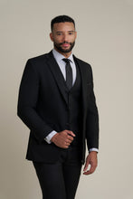 Load image into Gallery viewer, Allure Men Suit - Black