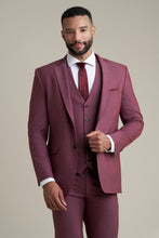 Load image into Gallery viewer, Allure Men Suit - Burgundy