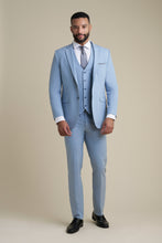 Load image into Gallery viewer, Allure Men Suit - Light Blue