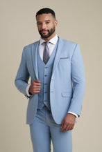 Load image into Gallery viewer, Allure Men Suit - Light Blue