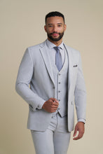 Load image into Gallery viewer, Allure Men Suit - Light Grey