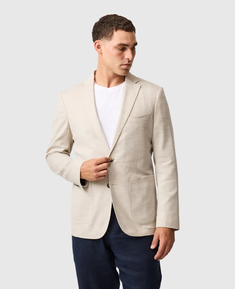 Cascades Sports Fit Jacket - Ivory