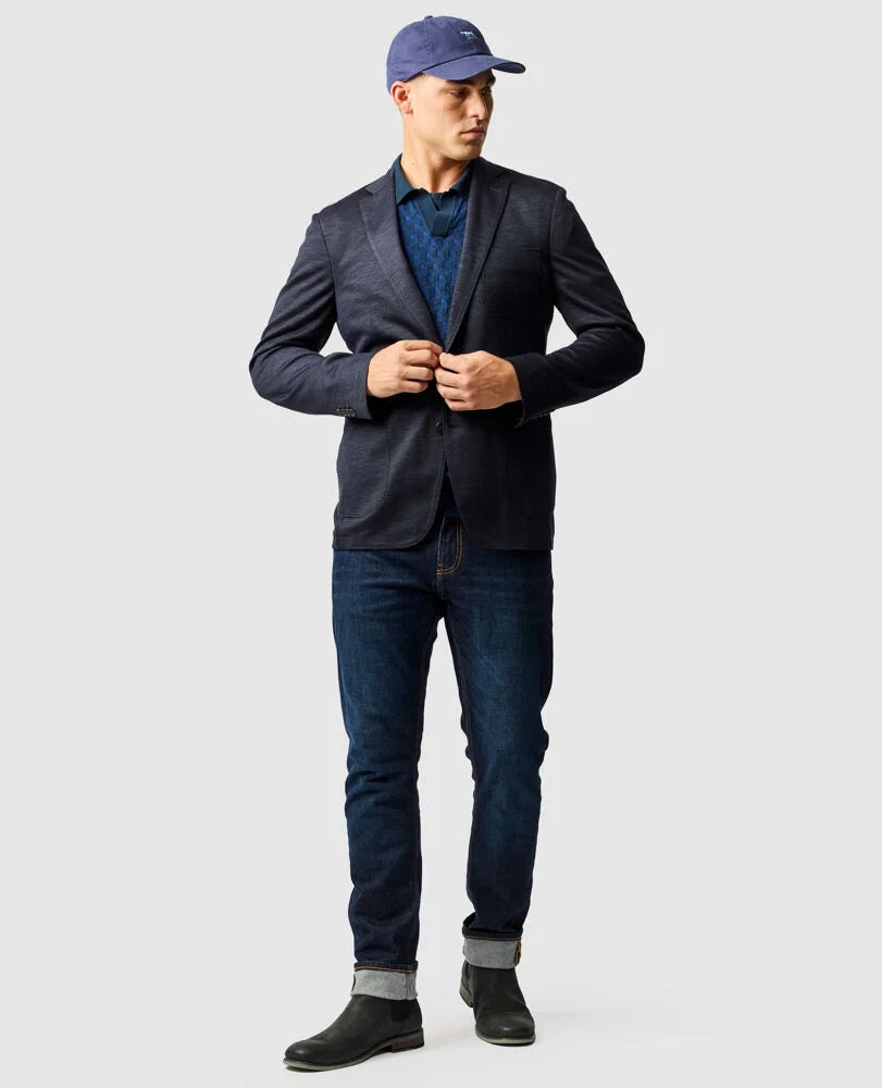Moorefield Sports Fit Jacket - Indigo