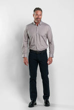 Load image into Gallery viewer, Apex Dark Brown Birdseye Long Sleeve Shirt