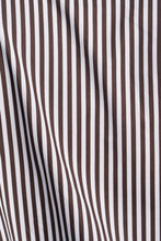 Load image into Gallery viewer, Apex Dark Brown Bengal Stripe Long Sleeve Shirt