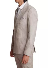 Load image into Gallery viewer, Soho Jacket - Tan White Stripe