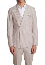 Load image into Gallery viewer, Soho Jacket - Tan White Stripe