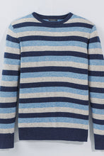 Load image into Gallery viewer, Bishop Stripe Cashmere Crewneck