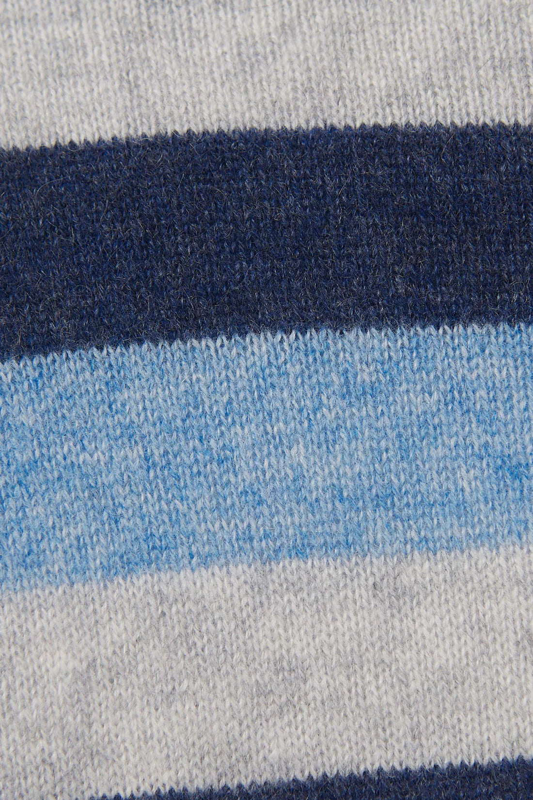 Bishop Stripe Cashmere Crewneck
