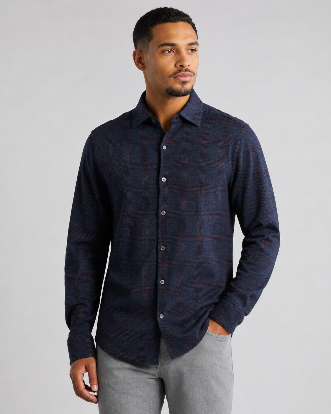 Darlog Knit Shirt - Navy