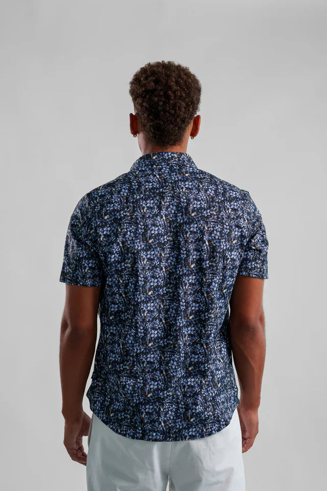 Nova Twill Flight and Flora - Dark Denim