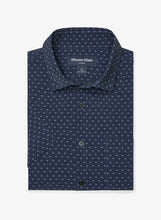 Load image into Gallery viewer, Leeward Short Sleeve - Navy Dotted Leaf