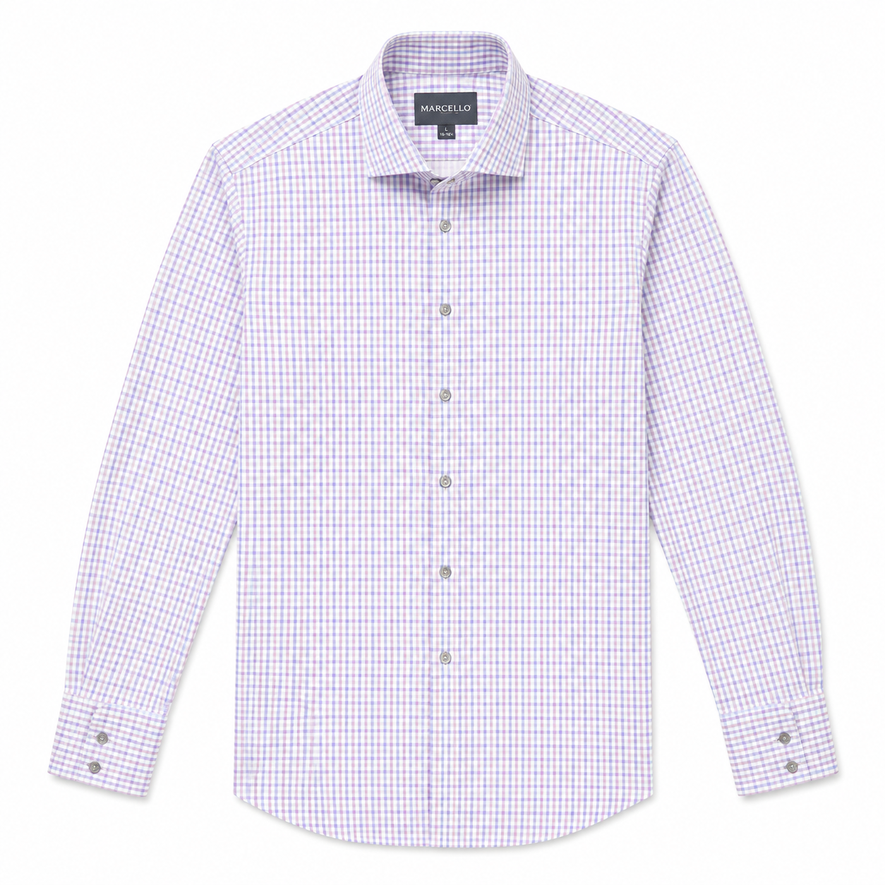 Check Shirt - Lilac and Pink