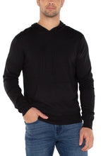 Load image into Gallery viewer, Hooded Sweater - Black