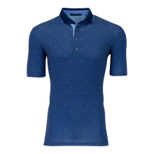 Load image into Gallery viewer, Two Wolves Polo - Maltese Blue