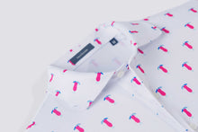 Load image into Gallery viewer, Tipp Performance Polo - White/Plumeria Tipp
