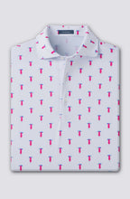 Load image into Gallery viewer, Tipp Performance Polo - White/Plumeria Tipp