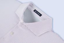 Load image into Gallery viewer, Abner Performance Polo - White / Jam