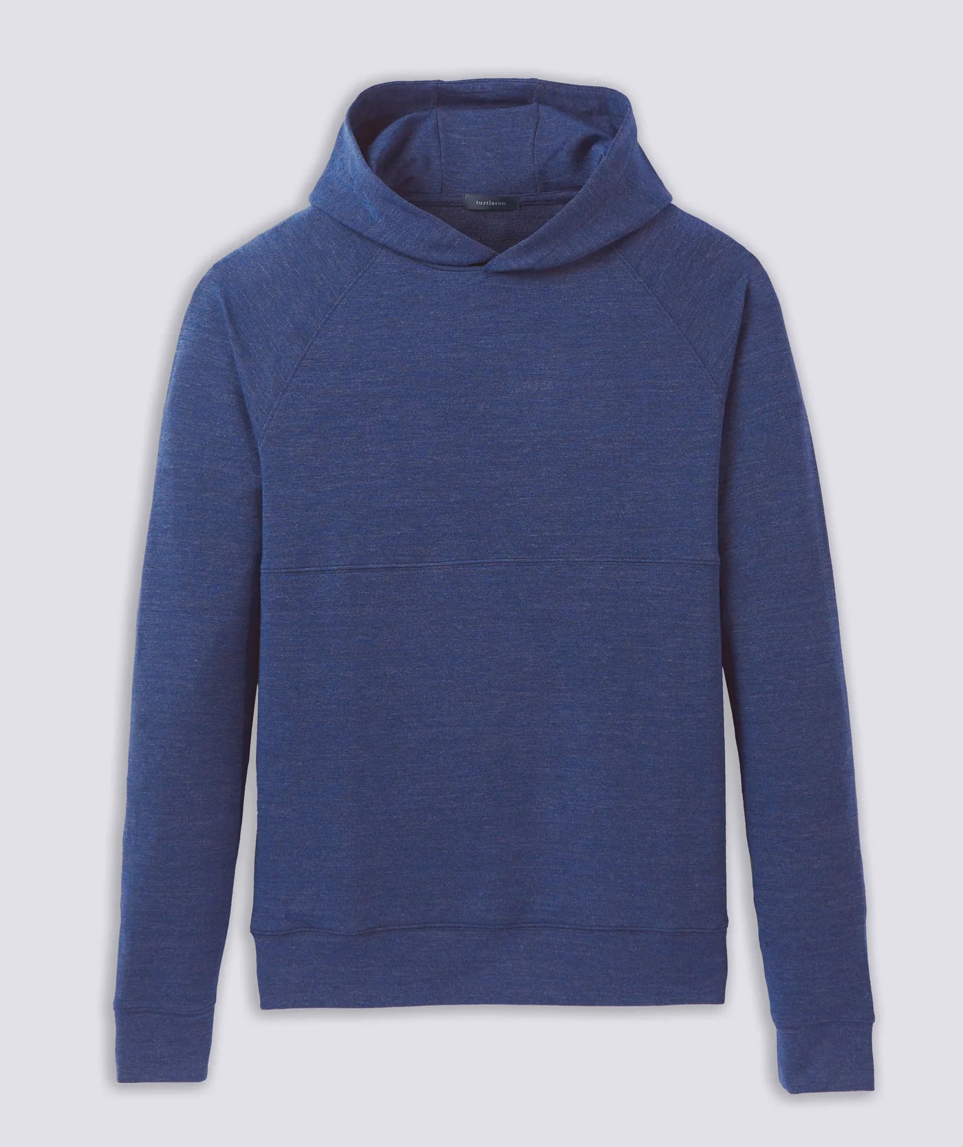 Wynn Button Hoodie- Admiral Heather