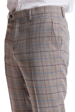 Load image into Gallery viewer, Downing Dress Pants - Tawny Blue Burg Check