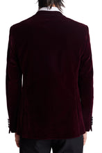 Load image into Gallery viewer, Grosvendor Peak Tux Jacket - Rich Burgundy Velvet