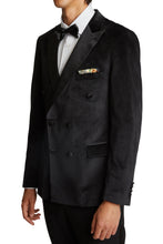 Load image into Gallery viewer, Grosvendor Peak Tux Jacket -Pitch Black Velvet