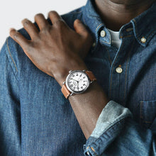 Load image into Gallery viewer, The Runwell 41MM - Tan Leather Strap